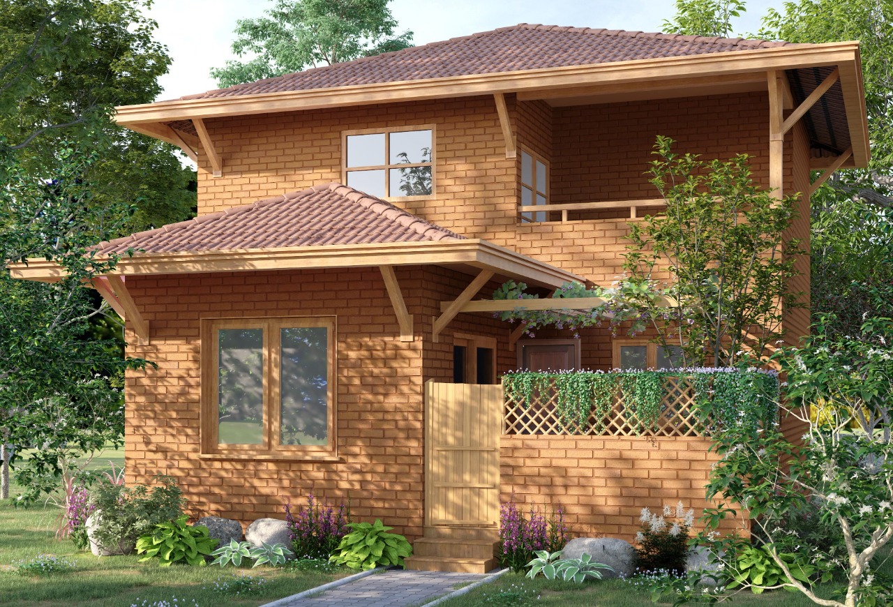aspire maamara upcoming 3D farmhouse